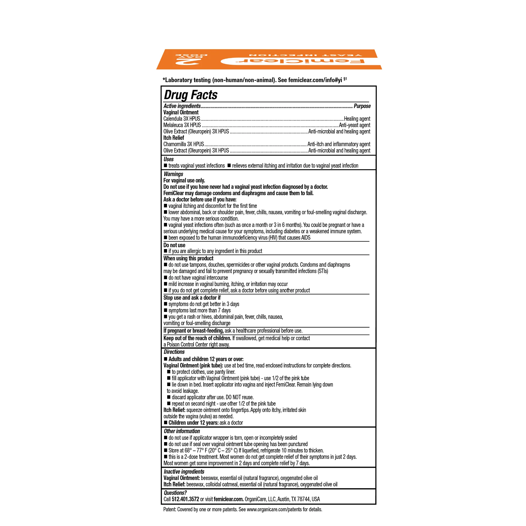 Yeast Infection + Itch Relief - 2 Day Dose | Ointment - Image 11