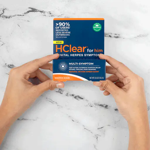 HClear for Him for Genital Herpes Symptoms - Multi Symptom - Image 11